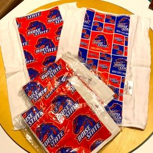 Hand crafted styles burp rags baby gift